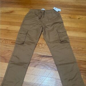Abercrombie & Fitch Tan Cargo Bottoms Utility Style